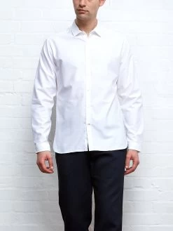 Conduit Classic Shirt Brecon White -Oliver Spencer Store CONDUITCLASSICBRECONWHITE6copy