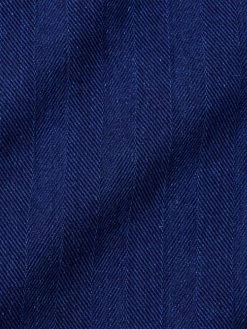 Bradwell Jacket Faye Indigo Blue -Oliver Spencer Store FAY01INBFayeIndigoBlue