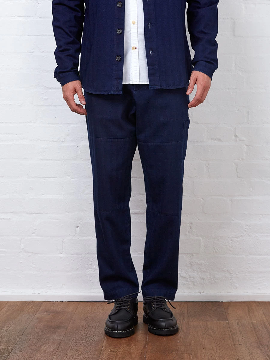 Judo Trousers Faye Indigo Blue 7 Judo Trousers Faye Indigo Blue - Image 7