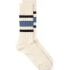 Polperro Socks Albion Cream/Sky Blue