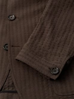 Solms Jacket Sampson Brown -Oliver Spencer Store FlatOSMJ201bSolmsJacketSAM01BROSampsonBrownv1