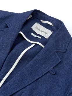 Theobald Jacket Dubrow Navy -Oliver Spencer Store FlatOSMJ262eTheobaldJacketDUB01NAVDubrowNavy5