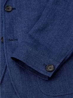 Theobald Jacket Dubrow Navy -Oliver Spencer Store FlatOSMJ262eTheobaldJacketDUB01NAVDubrowNavy6