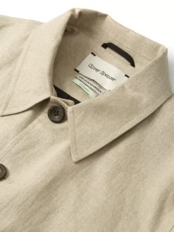 Linfield Bomber Jacket Coney Sand -Oliver Spencer Store FlatOSMJ325cLinfieldBomberJacketCON01SANConeySand1