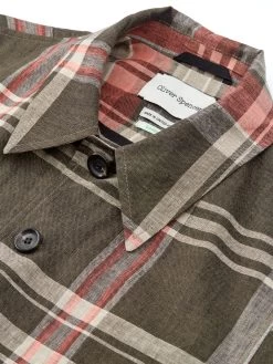 Linfield Bomber Jacket Northfield Black -Oliver Spencer Store FlatOSMJ3325cLinfieldBomberJacketNOR01BLKNorthfieldBlack5