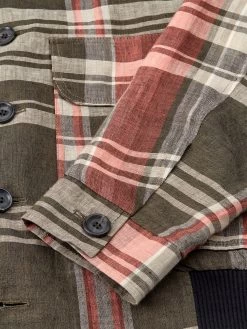 Linfield Bomber Jacket Northfield Black -Oliver Spencer Store FlatOSMJ3325cLinfieldBomberJacketNOR01BLKNorthfieldBlack6