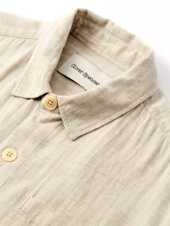 Milford Jacket Randal Cream -Oliver Spencer Store FlatOSMJ351MilfordJacketRAN01CRERandalCream1