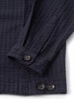 Milford Jacket Sampson Navy -Oliver Spencer Store FlatOSMJ351MilfordJacketSAM01NAVSampsonNavy2