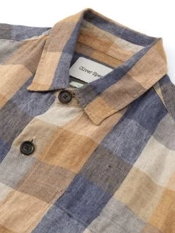 Milford Jacket Todd Multi -Oliver Spencer Store FlatOSMJ351aMilfordJacketTOD01MULToddMulti1