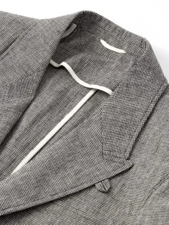 Black/White Rackfield Mansfield Suit -Oliver Spencer Store FlatOSMJ352MansfieldJacketRAC01BLWRackfieldBlackWhite1 cd42d52d 1e4b 4a17 835a 73d247096375