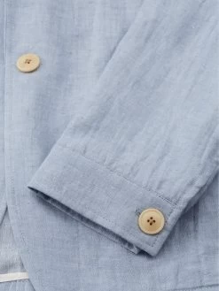 Wyndhams Jacket Drescher Blue -Oliver Spencer Store FlatOSMJ363WyndhamsJacketDRE01BLUDrescherBlue2