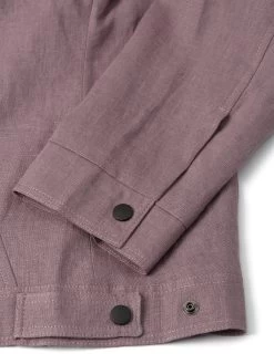 Norton Jacket Coney Mauve 9 Norton Jacket Coney Mauve -Oliver Spencer Store FlatOSMJ364NortonJacketCON01MAUConeyMauve2