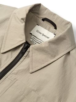 Norton Jacket Penpol Stone 8 Norton Jacket Penpol Stone -Oliver Spencer Store FlatOSMJ364NortonJacketPEN01STOPenpolStone1