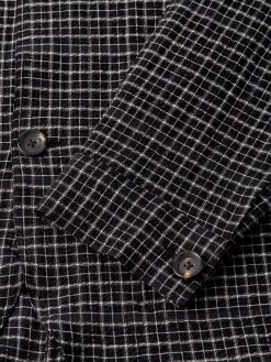 Bradwell Jacket Priory Black -Oliver Spencer Store FlatOSMJ365BradwellJacketPRI01BLKPrioryBlack2