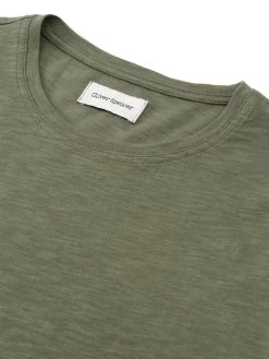 Conduit T-Shirt Hawley Green -Oliver Spencer Store FlatOSMK580ConduitTShirtHAW01GRNHawleyGreen1