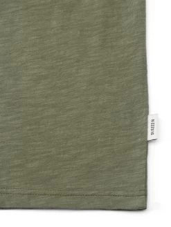 Conduit T-Shirt Hawley Green -Oliver Spencer Store FlatOSMK580ConduitTShirtHAW01GRNHawleyGreen2