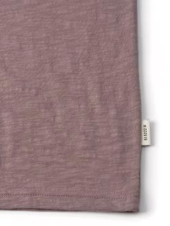 Conduit T-Shirt Hawley Mauve -Oliver Spencer Store FlatOSMK580ConduitTShirtHAW01MAUHawleyMauve2