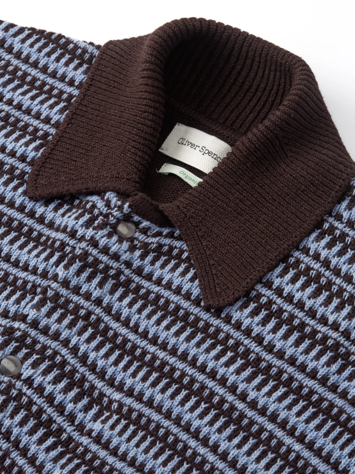 Roxwell Knitted Jacket Riverton Brown 3 Roxwell Knitted Jacket Riverton Brown - Image 3