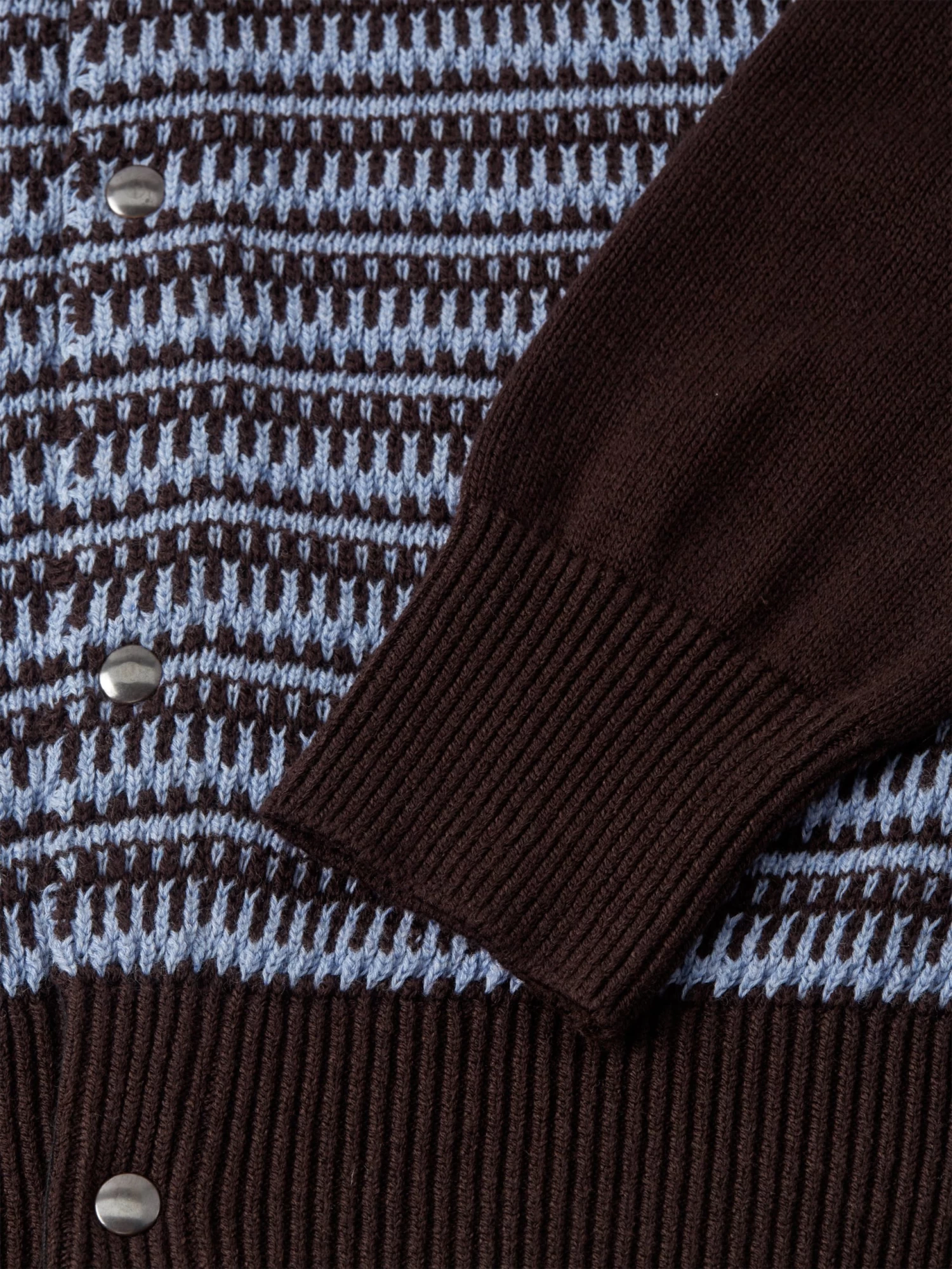 Roxwell Knitted Jacket Riverton Brown 4 Roxwell Knitted Jacket Riverton Brown - Image 4