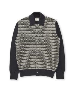 Roxwell Knitted Jacket Riverton Navy