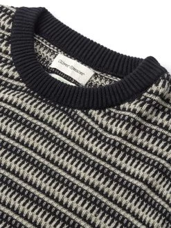 Blenheim Jumper Riverton Navy 8 Blenheim Jumper Riverton Navy -Oliver Spencer Store FlatOSMK637dBlenheimJumperRIV01NAVRivertonNavy1