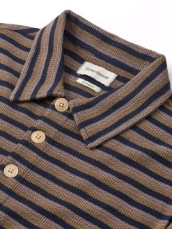 Tabley Polo Shirt Braemar Mauve 8 Tabley Polo Shirt Braemar Mauve -Oliver Spencer Store FlatOSMK689cTableyPoloShirtBRA01MAUBraemarMauve1