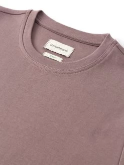 Heavy T-Shirt Tavistock Mauve 8 Heavy T-Shirt Tavistock Mauve -Oliver Spencer Store FlatOSMK724HeavyTShirtTAV01MAUTavistockMauve1