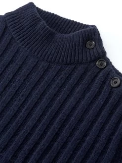 Atlantic Jumper Greeves Navy -Oliver Spencer Store FlatOSMK739AtlanticJumperGRE01NAVGreevesNavy1