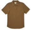 Austell Short Sleeve Polo Shirt Barton Tobacco Brown