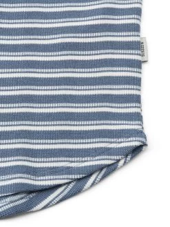 Austell Short Sleeve Polo Shirt Braemar Sky Blue -Oliver Spencer Store FlatOSMK741AustellPoloShirtBRA01SKBBraemarSkyBlue2