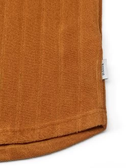 Austell Short Sleeve Polo Shirt Haywood Ochre 9 Austell Short Sleeve Polo Shirt Haywood Ochre -Oliver Spencer Store FlatOSMK741AustellPoloShirtHAY01OCHHaywardOchre2