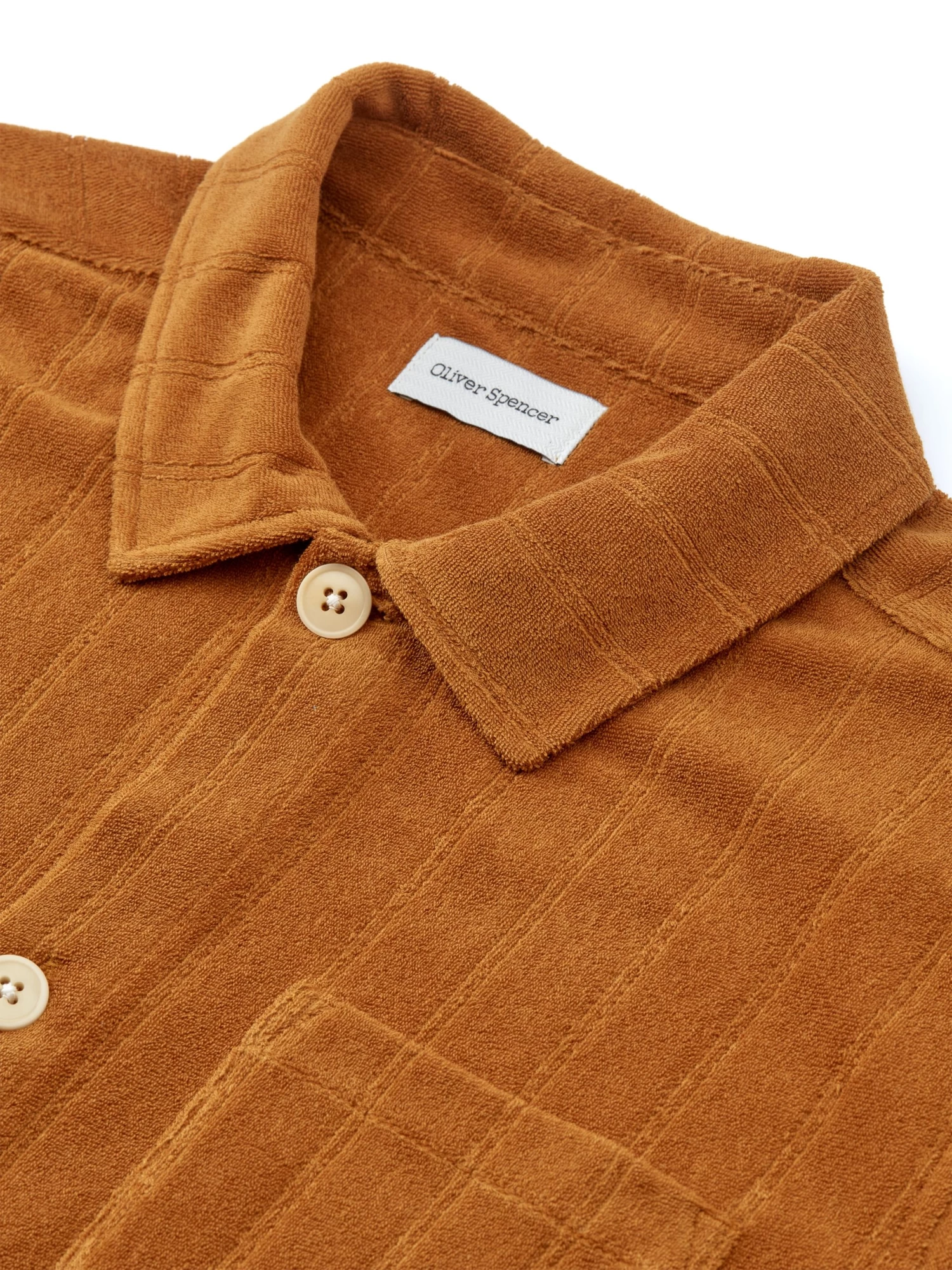 Ashby Short Sleeve Jersey Shirt Haywood Ochre 3 Ashby Short Sleeve Jersey Shirt Haywood Ochre - Image 3