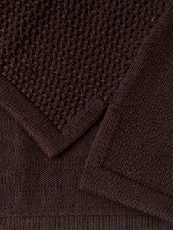 Short Sleeve Mawes Knitted Shirt Tamar Brown 9 Short Sleeve Mawes Knitted Shirt Tamar Brown -Oliver Spencer Store FlatOSMK748ShortSleeveMawesShirtTAM01BROTamarBrown2