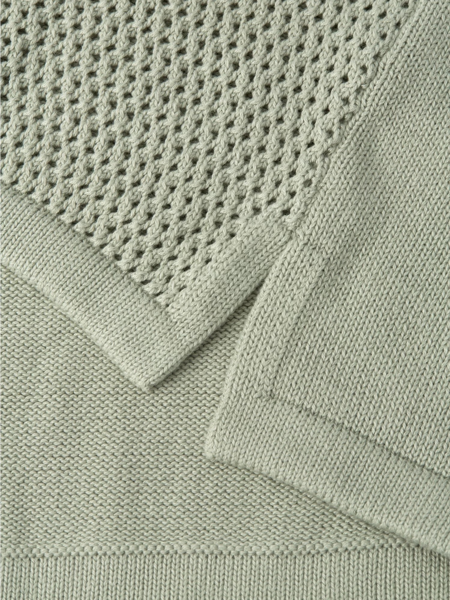 Short Sleeve Mawes Knitted Shirt Tamar Pale Green 4 Short Sleeve Mawes Knitted Shirt Tamar Pale Green - Image 4
