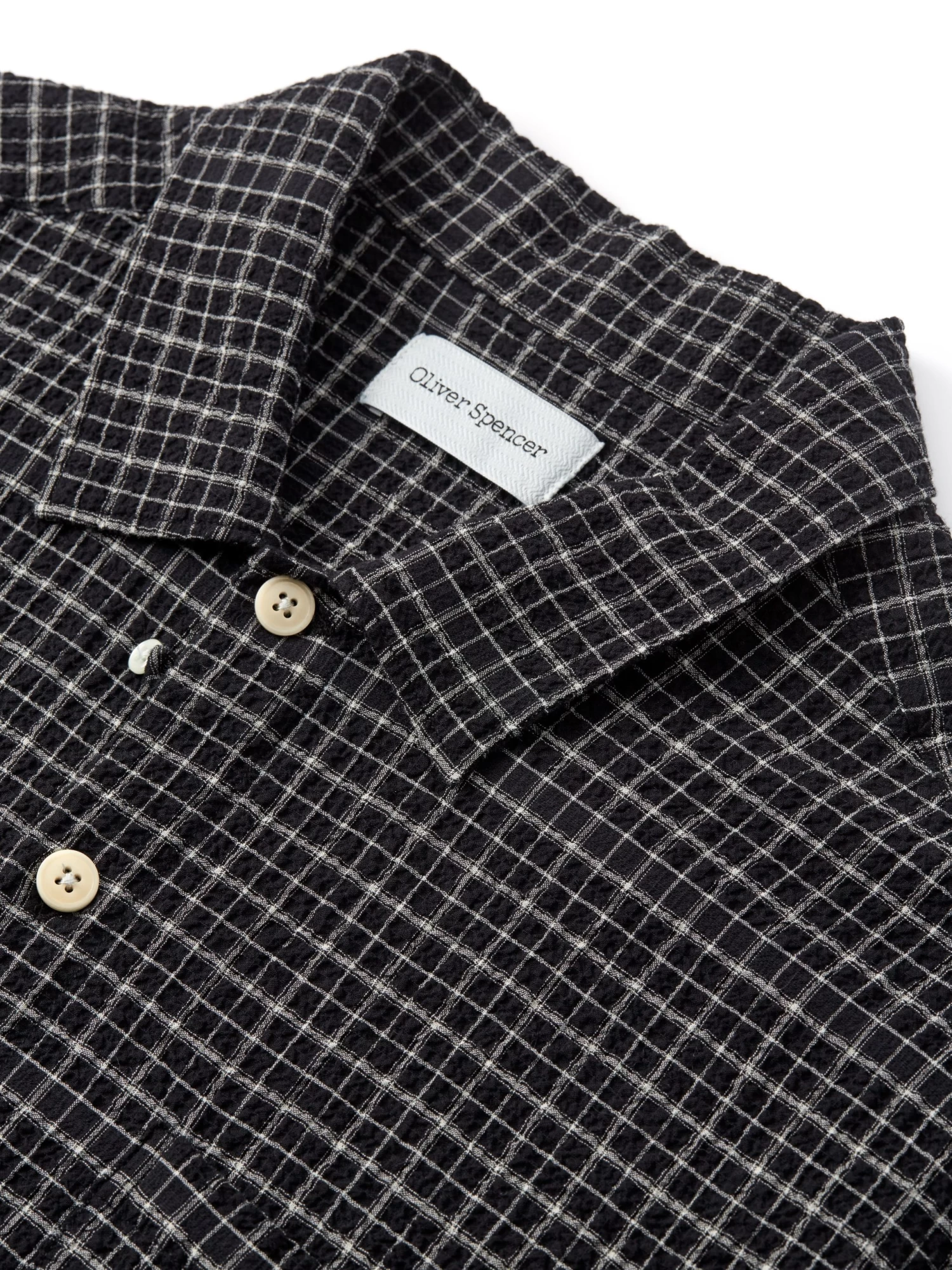 Riviera Short Sleeve Shirt Priory Black 3 Riviera Short Sleeve Shirt Priory Black - Image 3