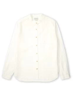 Grandad Shirt Haston Cream