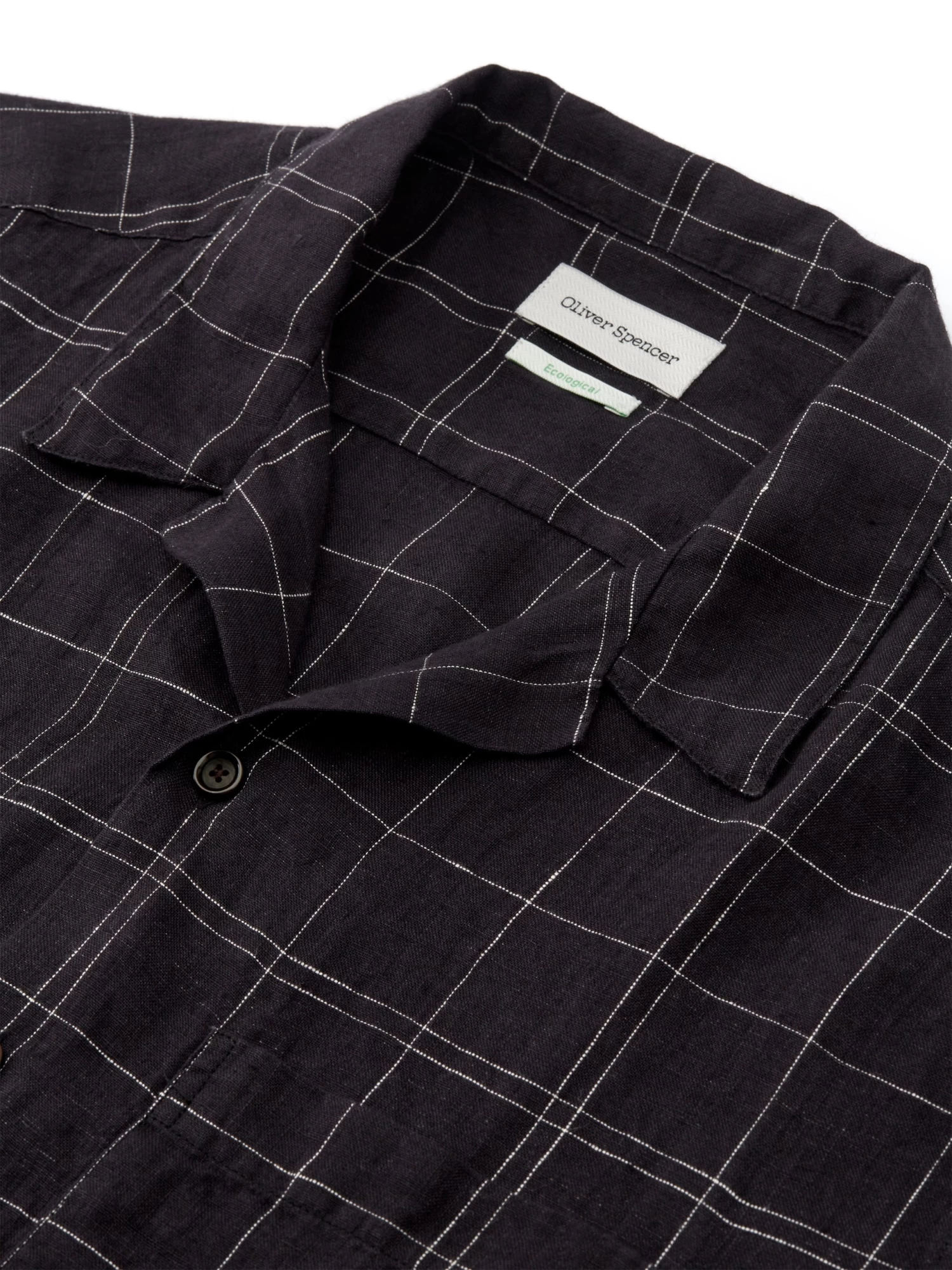 Havana Short Sleeve Shirt Frankel Black 3 Havana Short Sleeve Shirt Frankel Black - Image 3