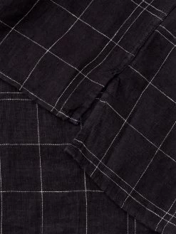 Havana Short Sleeve Shirt Frankel Black 9 Havana Short Sleeve Shirt Frankel Black -Oliver Spencer Store FlatOSMS156cHavanaShortSleeveShirtFRA01BLKFrankelBlack2