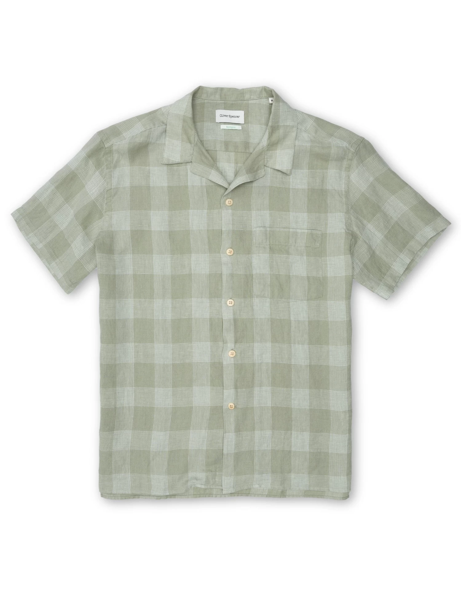 Havana Short Sleeve Shirt Kemsley Green 1 Havana Short Sleeve Shirt Kemsley Green
