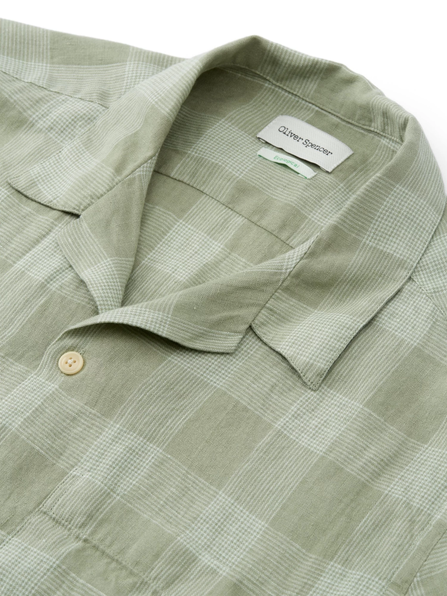 Havana Short Sleeve Shirt Kemsley Green 3 Havana Short Sleeve Shirt Kemsley Green - Image 3
