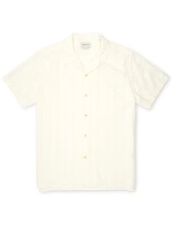 Havana Short Sleeve Shirt Yardley Cream