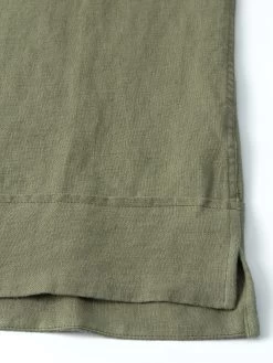 Havana Short Sleeve Shirt Coney Green -Oliver Spencer Store FlatOSMS156eHavanaShortSleeveShirtCON01GRNConeyGreen2