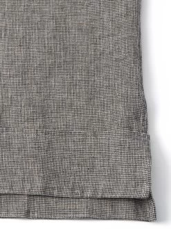 Havana Short Sleeve Shirt Rackfield Black/White -Oliver Spencer Store FlatOSMS156eHavanaShortSleeveShirtRAC01BLWRackfieldBlackWhite2