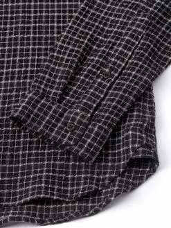 Brook Shirt Priory Black -Oliver Spencer Store FlatOSMS162BrookShirtPRI01BLKPrioryBlack2