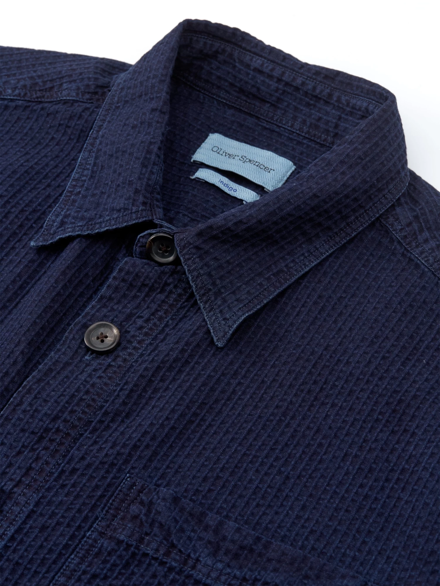 Treviscoe Shirt Waterford Indigo 3 Treviscoe Shirt Waterford Indigo - Image 3