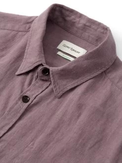 New York Special Shirt Coney Mauve -Oliver Spencer Store FlatOSMS200dNewYorkSpecialShirtCON01MAUConeyMauve1