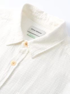 New York Special Shirt Haston Cream -Oliver Spencer Store FlatOSMS200dNewYorkSpecialShirtHAS01CREHastonCream1