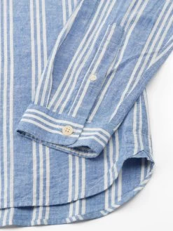 New York Special Shirt Singer Blue 6 New York Special Shirt Singer Blue -Oliver Spencer Store FlatOSMS200dNewYorkSpecialShirtSIN01BLUSingerBlue2