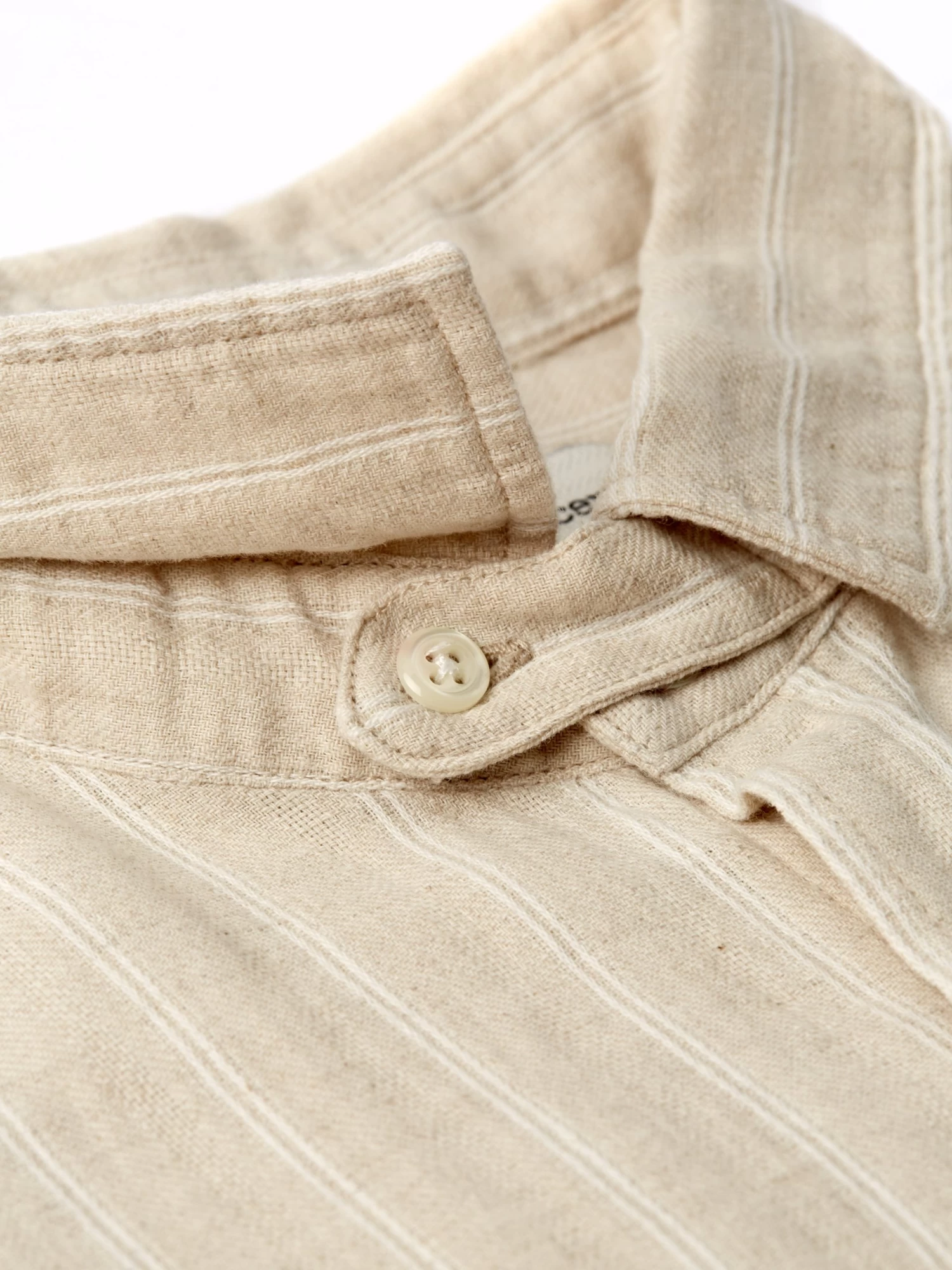 Clerkenwell Tab Shirt Randal Cream 3 Clerkenwell Tab Shirt Randal Cream - Image 3