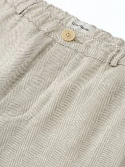 Drawstring Trousers Davidson Sand -Oliver Spencer Store FlatOSMT48cDrawstringTrouserDAV01SANDavidsonSand1